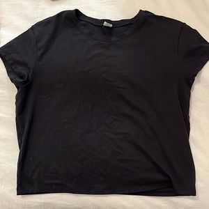 Alo soft crop fitness tee